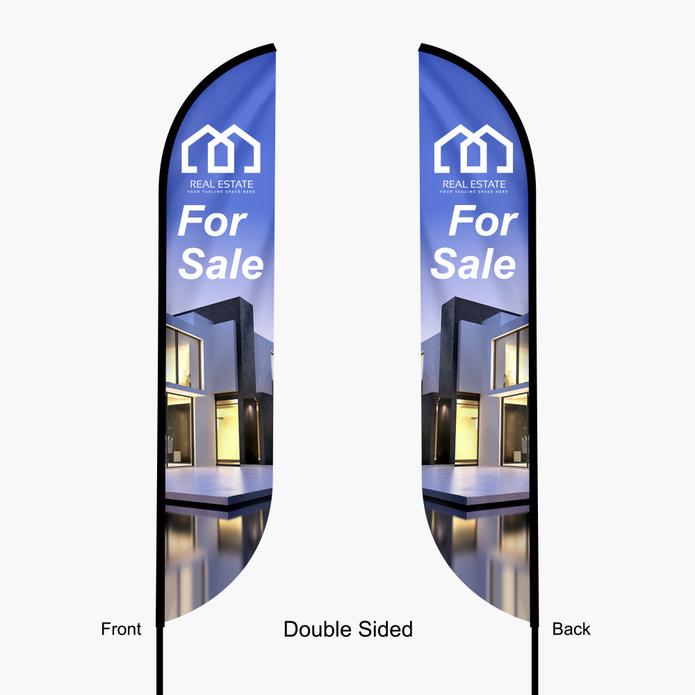 Feather Convex Flag