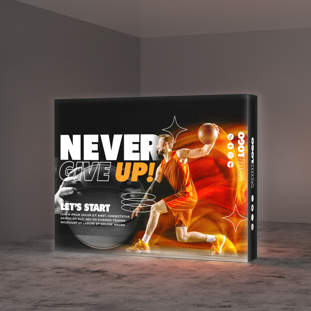 10ft SEG Backlit Popup Display
