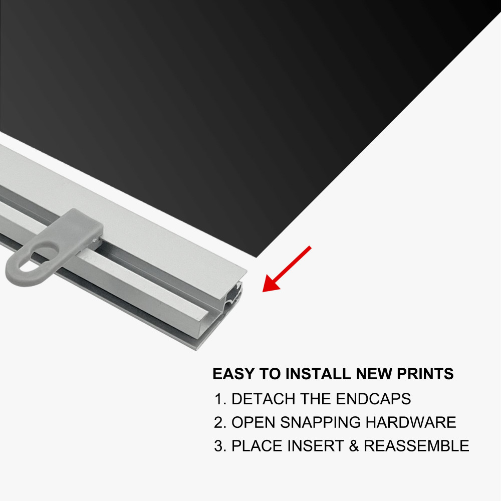 Snap Poster Hanger